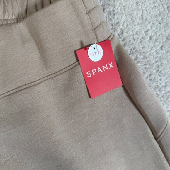 Spanx AirEssentials Wide Leg Pants Lunar Beige Pink 2X Petite Comfy Lounge NWT - Picture 8 of 14